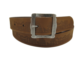 Ledergurt Branding Alpsommer 30+35mm (11065/120)